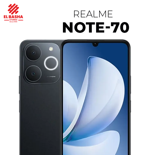 ريلمي نوت 70، 4 جيجابايت رام، 128 جيجابايت ذاكرة، ضمان لمدة سنة واحدة.