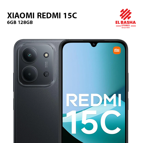 Xiaomi Redmi 15C 6GB 128GB Midnight Black - 1 Year Official Warranty
