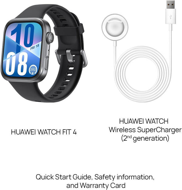 Huawei SmartWatch Watch Fit 4 B09- Black International Warranty