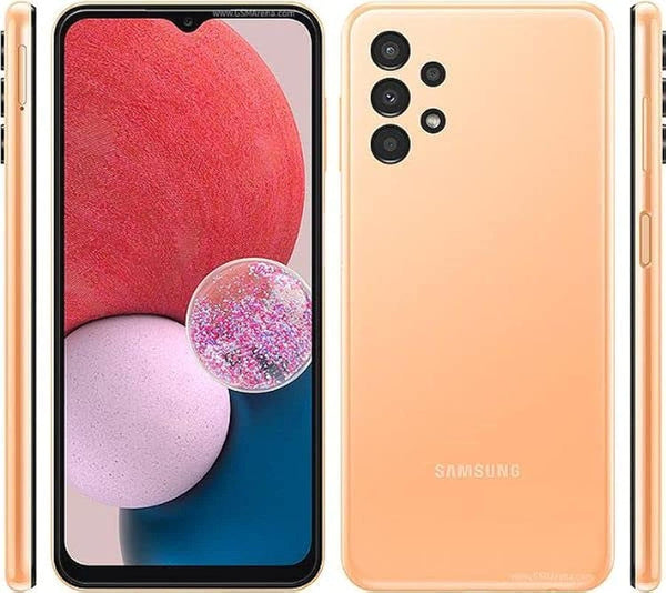 SAMSUNG A13 4G-128G SM-A135F/DS Peach - 1 Year Official Warranty